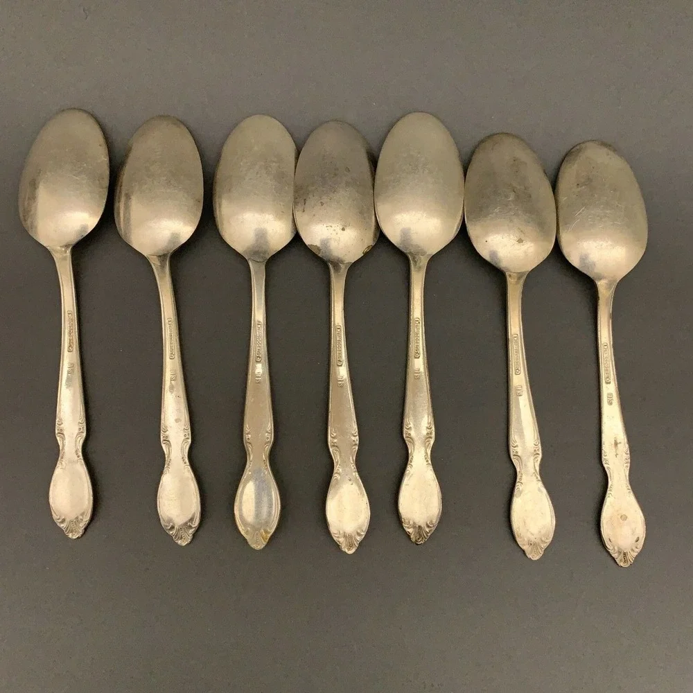Wm‎ Rogers International Silver Precious Mirror Silver-plate 6